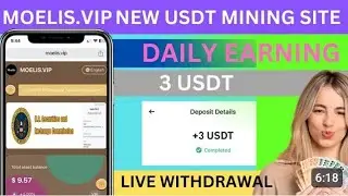 🚀Moelis  Mall || New Usdt Earning Site,🔥 Usdt Mining site 2024 || 🔥Usdt Earning Platform #usdt 🚀