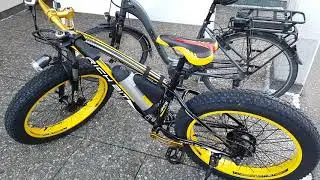 ФЭТБАЙК КИТАЙ E-FATBIKE ЭЛЕКТРОФЭТБАЙК AliExpress E-BIKE ЭЛЕКТРОВЕЛОСИПЕД