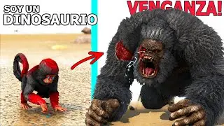 LA HISTORIA DEL PEQUEÑO DINOSAURIO KONG! VENGANZA contra los SKULLCRAWLER Kaiju ARK Soy Dinosaurio