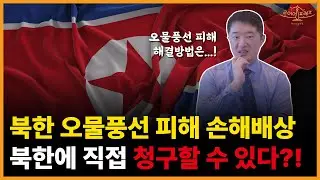 북한을 상대로 직접 오물풍선 피해 손해배상 청구를 할 수 있을까?!