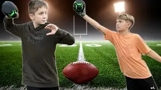 The Bros Playing Football