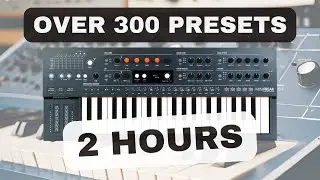 Arturia MiniFreak – Over 300 Presets | 2 Hours Synth Exploration [Sound Demo]