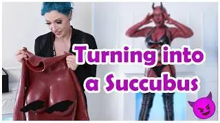 Trying on a 14kg Succubus Costume by Roanyer