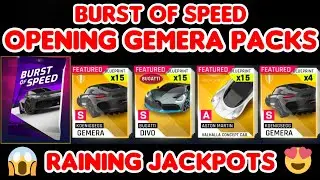 Asphalt 9 | Opening BURST OF SPEED Gemera Packs | Check Drop Rates 👍
