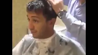 Muslera Berberde Türkçe Konuşuyor Süleyman Çok iyi Kuaför !!