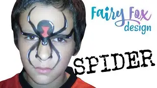 On the job: SPIDER face paint tutorial