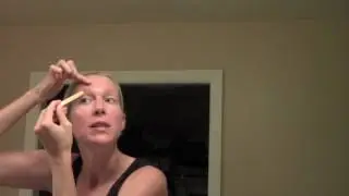 Eyebrow Sugaring with larger strip to save time - Vadazzle.com