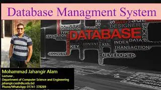 Introductory speech on Database Management System