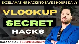 Amazing Hacks to Apply Vlookup With Table Formatting| Only 1% Excel User Know This Secret