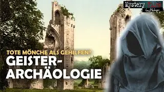 Mythische Glastonbury Abbey und der Jenseits-Archäologe