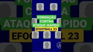 SPECTACULAR FORMATION FOR FAST COUNTERATTACK - EFOOTBALL 23 MOBILE 
