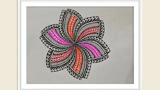 Day 22 Zentangle Easy Patterns