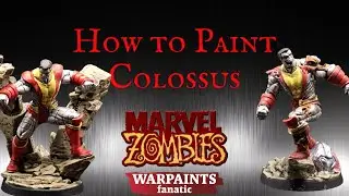 How to paint Marvel Zombies Colossus - Black or White primer?