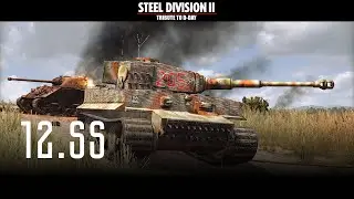 Steel Division 2 Tribute to D-Day Обзор 12. SS