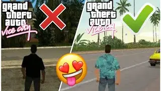 How to make Gta Vice City Look Better!😉|SCHOOL OF GAMING|