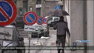 ARRIVA IL GELO: TEMPERATURE IN PICCHIATA IN TUTTA LA REGIONE, BORA A TRIESTE | 05/02/2023