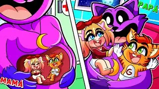 I BECOME CATNAP AND HIS GIRLFRIEND'S SON! 😁✨ | SRGATO IN CATNAP'S FAMILY IN MINECRAFT
