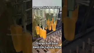Orange Stick Popsicles #orange #shortvideos #orangepopsicles #viralvideos #kulfi #shortvideo #orange