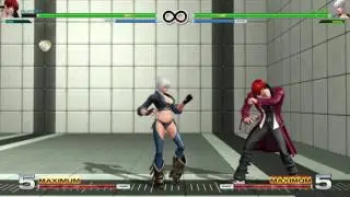 Angel 4 frame corner safe jump option select anti-roll