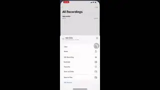 Voice Memos | How to record voice on iPhone