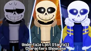VERY COOL SvC GAME!!! Undertale Last Starfall Characters Showcase