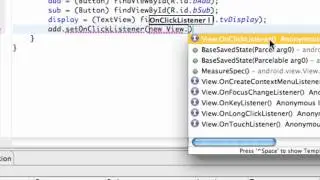 Android Developing Applications Tutorial   9   Set up a Button with OnClickListener