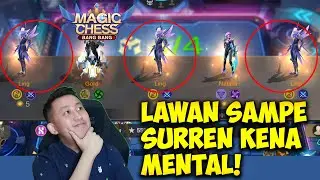 FENOMENA SUPER LANGKA DI MAGIC CHESS 2 CORE LAWAN MATI DALAM 1 HIT! LAWAN SAMPE SURRENDER!!