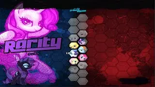Fighting is Magic - Super Pandora Nightmare Rarity VS Nightmare Mane 6