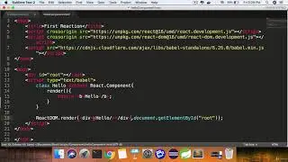 React Quick Start : Using the React Component