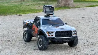 GoPro Hero 9 Black  POV on Traxxas Ford Raptor 1:10 2WD