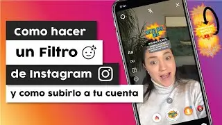How to make a Game Instagram Filter and upload it to your account. Spark AR Spanish Tutorial