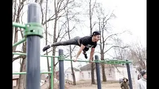 Выездной мастер-класс по воркауту в Гдове