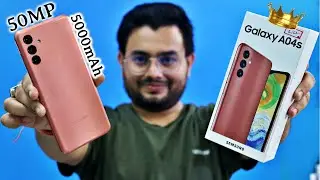 Samsung Galaxy A04s Unboxing & Review 🔥5000mAh 😍 15W Fast Charging ⚡️50 MP 📸  Worth It?