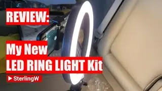 REVIEW: My New LED Ring Light for Selfie, WebCam, Beauty, Vlogging and Photography