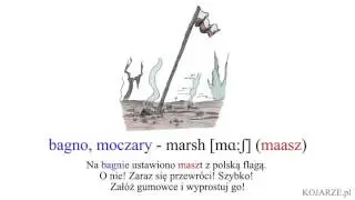 bagno, moczary - marsh [mɑ:ʃ] (maasz) - bagno, moczary po angielsku