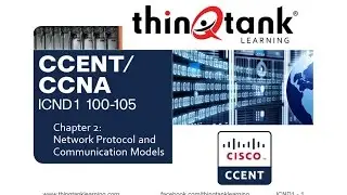 thinQtank Learning CCENT Training Camp Chapter 2 - NETWORK PROTOCOL AND COMMUNICATION MODELS
