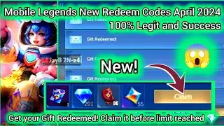MLBB Redeem Codes April 12, 2024 - Mobile Legends Diamonds codes Today - Get your gift 🎁💎🎁 Allstar