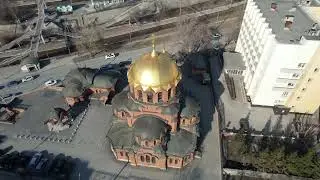 Колокольные звоны в соборе святого благоверного князя Александра Невского в Новосибирске.  XXII МПФ.