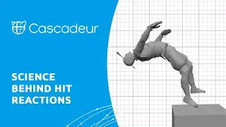 Cascadeur: The science behind hit reaction animation