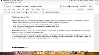 Module search path