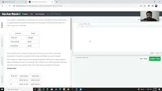 SQL Project planning | SQL Hackerrank Soutions