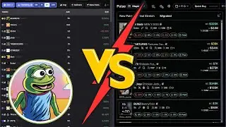 Axiom Pro vs  Dexscreener : The Solana Memecoin Trading WAR!