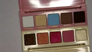 Colourpop Hello Hollywood and Such a Starlet Palette Swatches