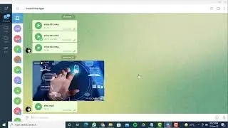 How send video file form Desktop to Telegram(Hindi)