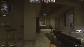 Gunfire through head - CSGO