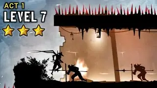 Ninja Arashi 2 | Act 1 | Level 7 | Walkthrough/Playthrough Video.