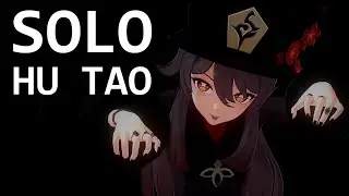 Solo Hu Tao vs Ninianne of the Lake (Fontaine Secret mini-boss)