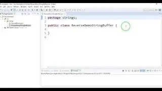 Write a java program to reverse a string using stringbuffer?
