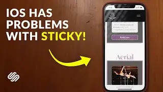 Squarespace Sticky Section IOS Issue - Fixed!