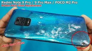 Redmi Note 9 Pro Back Panel Replacement